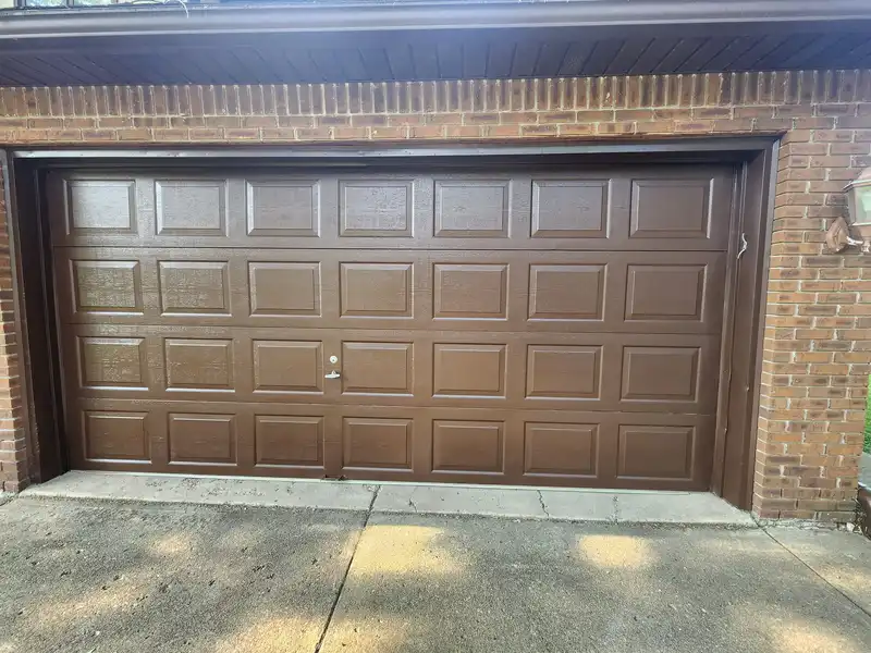 Exterior House Painting Services - Garage Door Painting