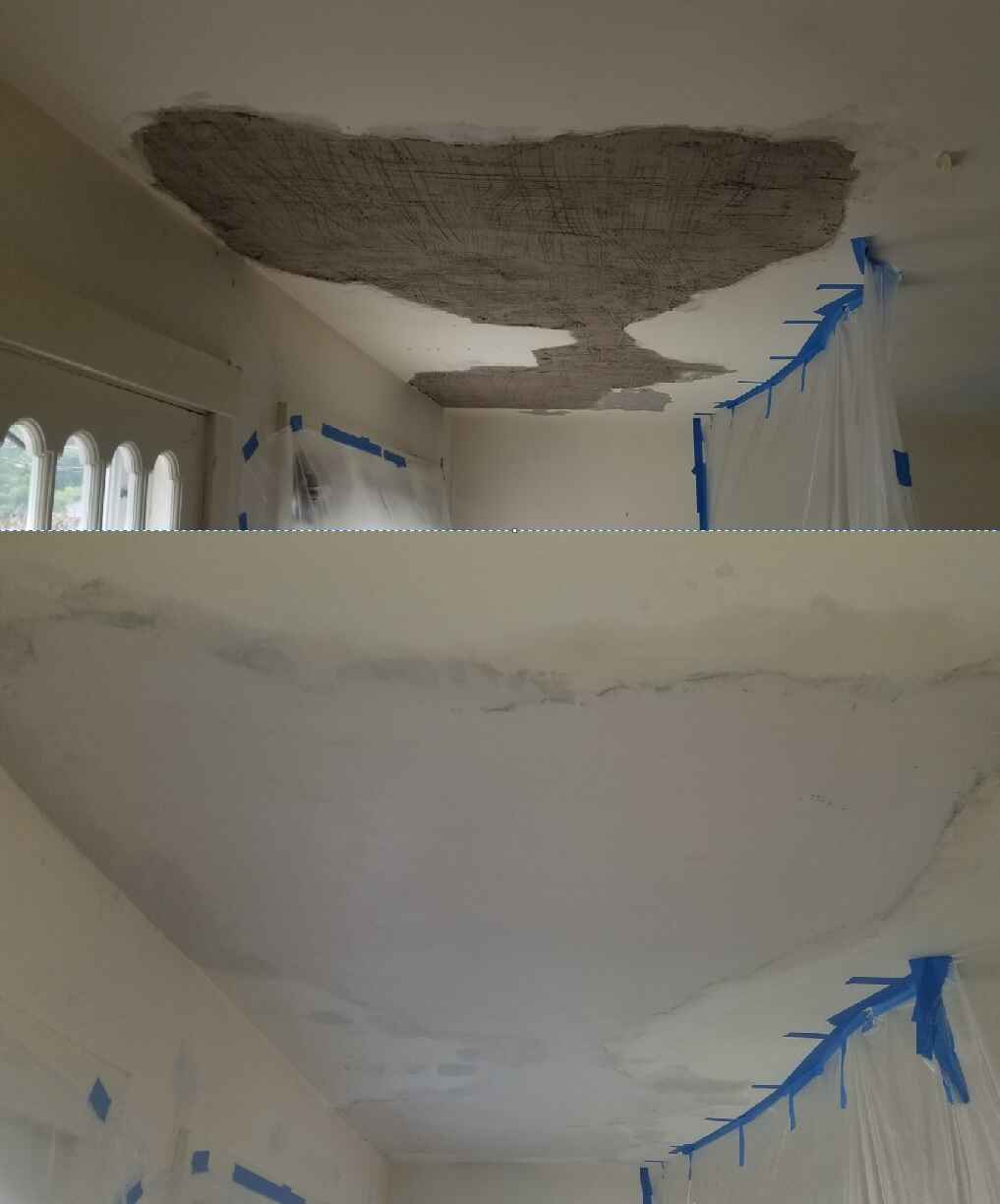 Carrigan Painting portfolio image Plaster Repair Work