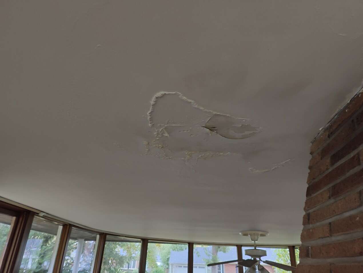 Water damaged Plaster Ceiling