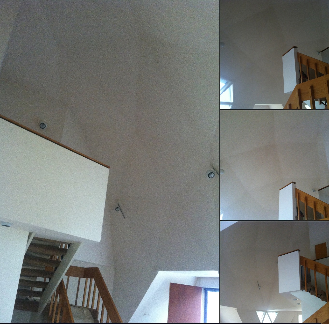 Carrigan Painting portfolio image of Popcorn ceiling crack repair in WIlliamsville, NY