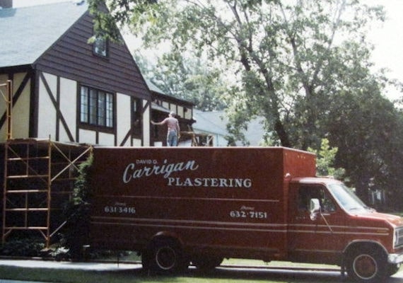 Carrigan Plastering in Snyder, NY circa 1995