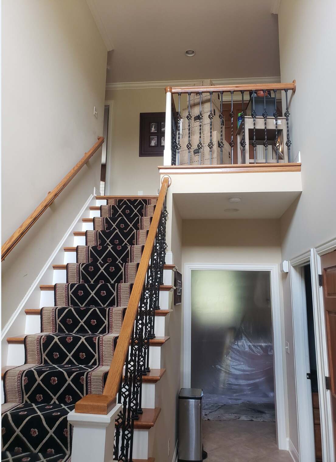 Freshly painted 2 story foyer in East Amherst, NY