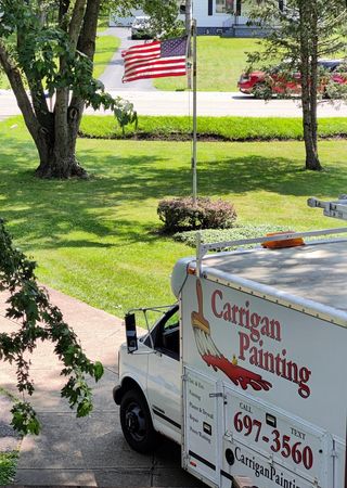 Carrigan Painting work truck